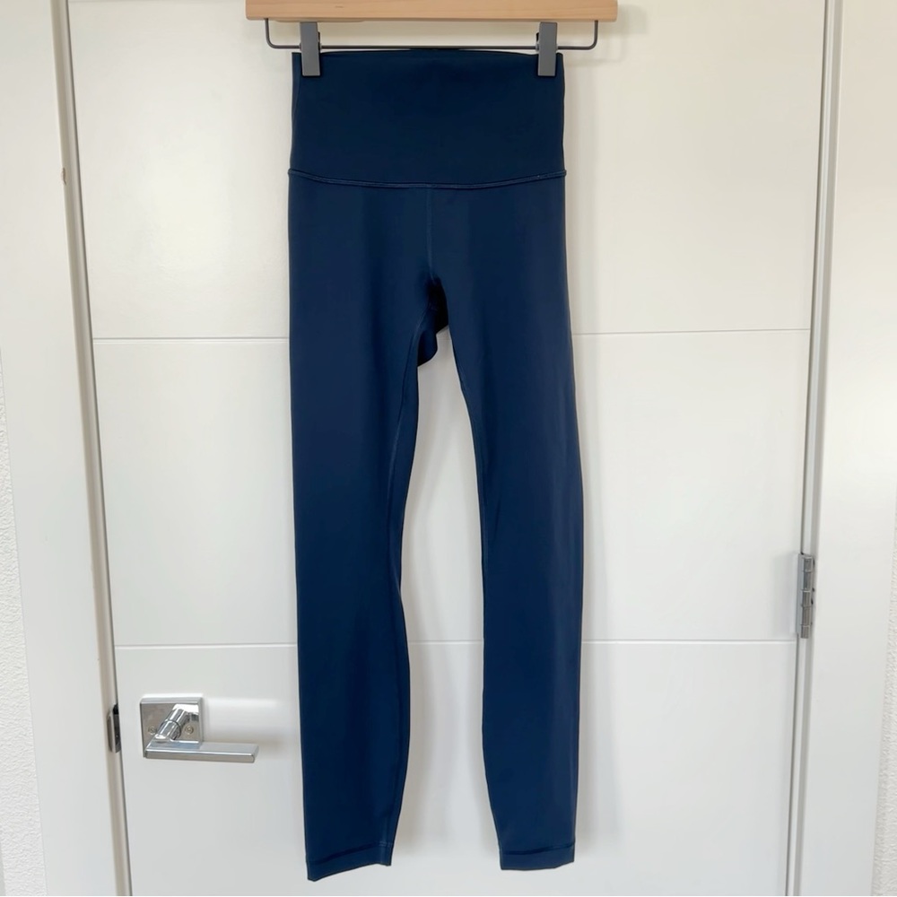 Lululemon Wunder Under High-Rise Tight 25” True Navy Size 2